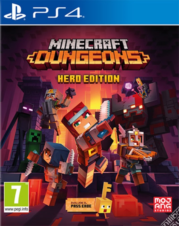 Minecraft Dungeons: Hero Edition videogame di PS4