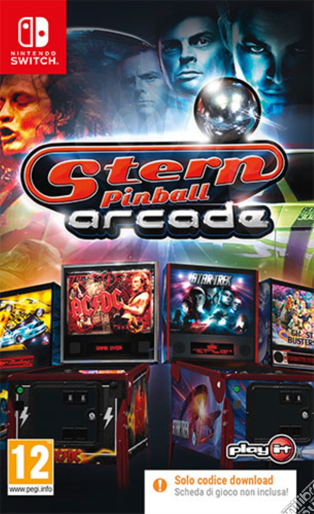Playit Stern Pinball Arcade (CIAB) videogame di SWITCH