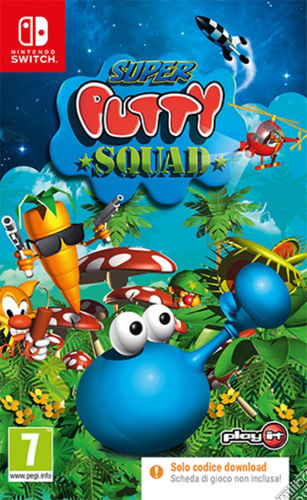 Playit Super Putty Squad (CIAB) videogame di SWITCH