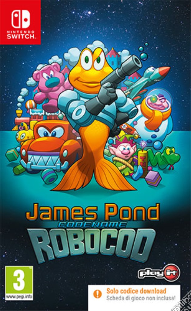 Playit James Pond 2 Codename RoboCod (CIAB) videogame di SWITCH