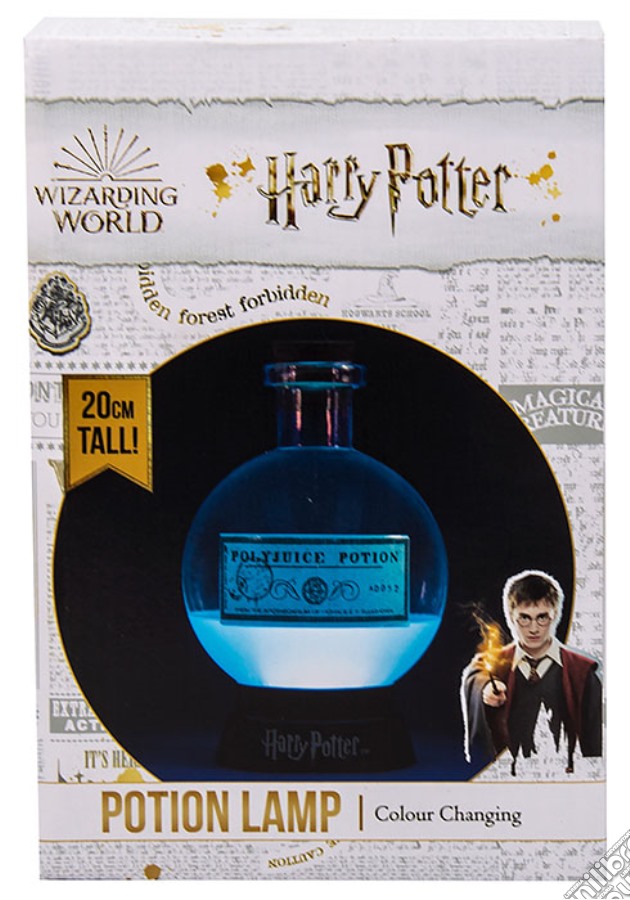 Lampada Multicolore Harry Potter Pozione Polisucco 20cm videogame di GLAM