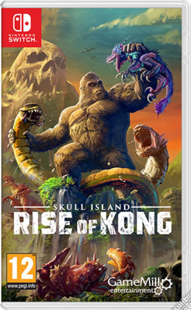 Skull Island Rise of Kong videogame di SWITCH