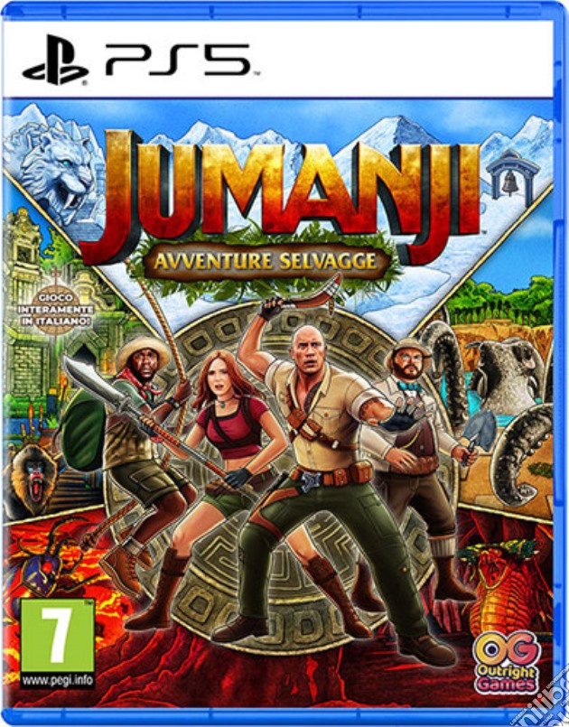 Jumanji Avventure Selvagge videogame di PS5