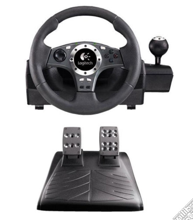 LOGITECH PS3 Volante Driv.ForcePro Wheel videogame di PS2
