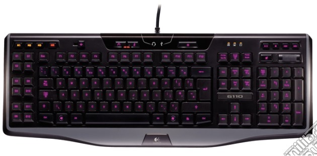 LOGITECH PC Keyboard G110 videogame di PC