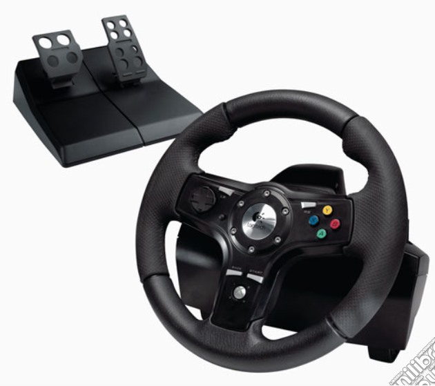 LOGITECH X360 Volante Driv.Race FX Wheel videogame di X360