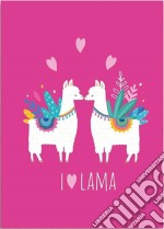 Coperta in Pile I Love Lama