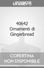 40642 Ornamenti di Gingerbread