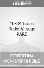 10334 Icons Radio Vintage RARE game acc