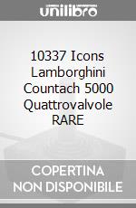 10337 Icons Lamborghini Countach 5000 Quattrovalvole RARE game acc