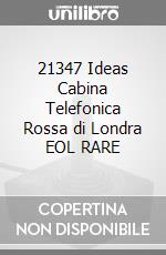 21347 Ideas Cabina Telefonica Rossa di Londra EOL RARE game acc