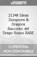 21348 Ideas Dungeons & Dragons Racconto del Drago Rosso RARE game acc