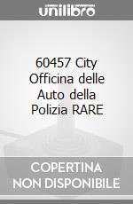 60457 City Officina delle Auto della Polizia RARE game acc