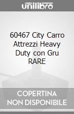 60467 City Carro Attrezzi Heavy Duty con Gru RARE game acc