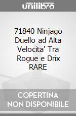 71840 Ninjago Duello ad Alta Velocita' Tra Rogue e Drix RARE game acc