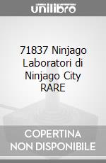 71837 Ninjago Laboratori di Ninjago City RARE game acc