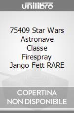 75409 Star Wars Astronave Classe Firespray Jango Fett RARE game acc