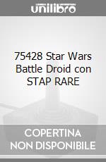 75428 Star Wars Battle Droid con STAP RARE game acc