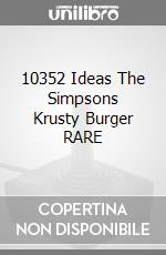 10352 Ideas The Simpsons Krusty Burger RARE game acc