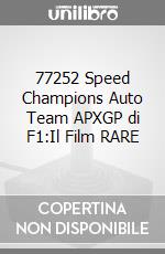 77252 Speed Champions Auto Team APXGP di F1:Il Film RARE game acc