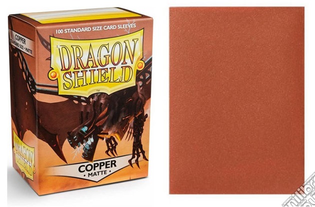 DRAGON SHIELD Bustine Standard Matte Copper 100pz videogame di CABP