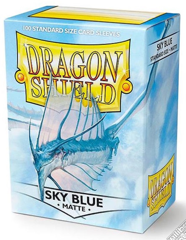 DRAGON SHIELD Bustine Standard Matte Sky Blue 100pz videogame di CABP