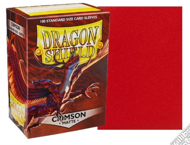 DRAGON SHIELD Bustine Standard Matte Crimson 100pz videogame di CABP