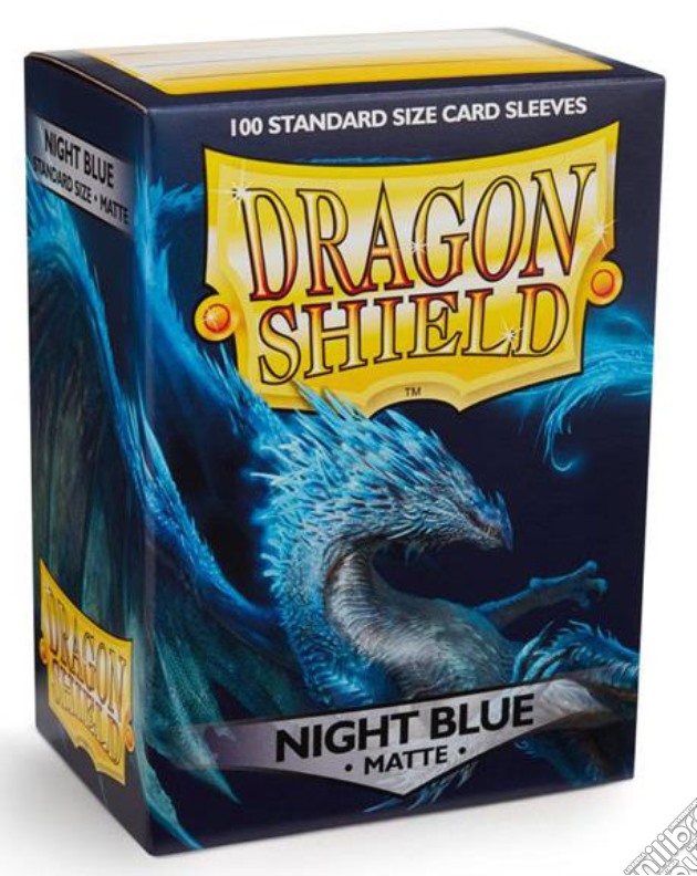 DRAGON SHIELD Bustine Standard Matte Night Blue 100pz videogame di CABP