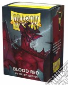 DRAGON SHIELD Bustine Standard Matte Blood Red 100pz game acc