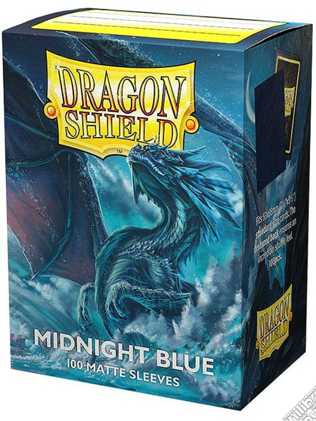 DRAGON SHIELD Bustine Standard Matte Midnight Blue 100pz videogame di CABP