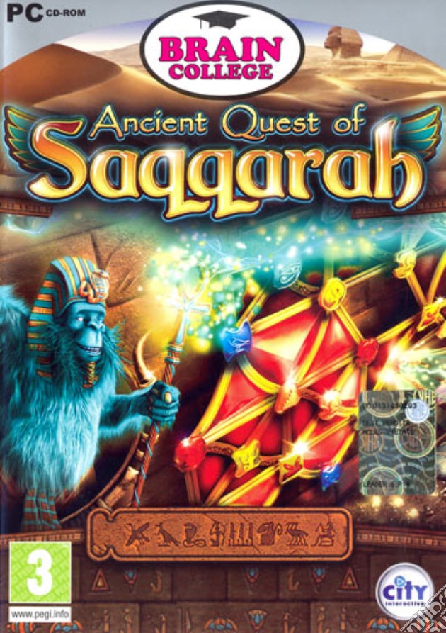 Brain College: Ancient Quest Of Saqqarah videogame di PC