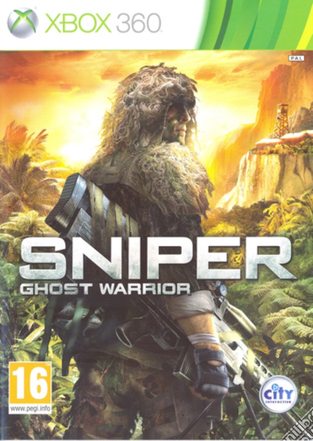 Sniper Ghost Warrior videogame di X360