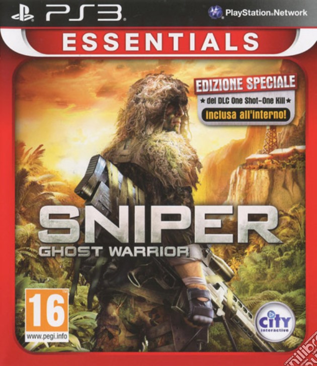 Essentials Sniper Ghost Warrior videogame di PS3