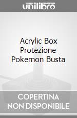 Acrylic Box Protezione Pokemon Busta game acc