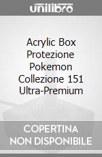Acrylic Box Protezione Pokemon Collezione 151 Ultra-Premium game acc