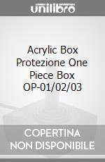 Acrylic Box Protezione One Piece Box OP-01/02/03 game acc