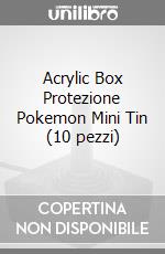 Acrylic Box Protezione Pokemon Mini Tin (10 pezzi) game acc