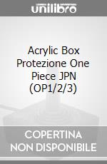 Acrylic Box Protezione One Piece JPN (OP1/2/3) game acc