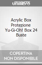 Acrylic Box Protezione Yu-Gi-Oh! Box 24 Buste game acc