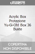 Acrylic Box Protezione Yu-Gi-Oh! Box 36 Buste game acc