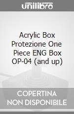 Acrylic Box Protezione One Piece ENG Box OP-04 (and up) game acc