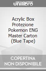 Acrylic Box Protezione Pokemon ENG Master Carton (Blue Tape) game acc