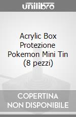 Acrylic Box Protezione Pokemon Mini Tin (8 pezzi) game acc
