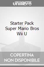Starter Pack Super Mario Bros Wii U videogame di WII
