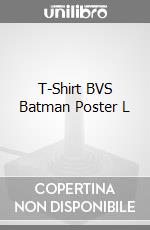 T-Shirt BVS Batman Poster L videogame di TSH