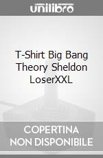 T-Shirt Big Bang Theory Sheldon LoserXXL videogame di TSH
