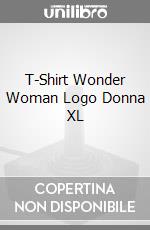 T-Shirt Wonder Woman Logo Donna XL videogame di TSH
