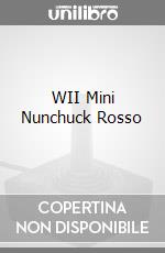 WII Mini Nunchuck Rosso videogame di WII