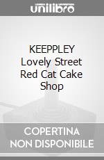 KEEPPLEY Lovely Street Red Cat Cake Shop game acc