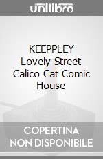 KEEPPLEY Lovely Street Calico Cat Comic House game acc